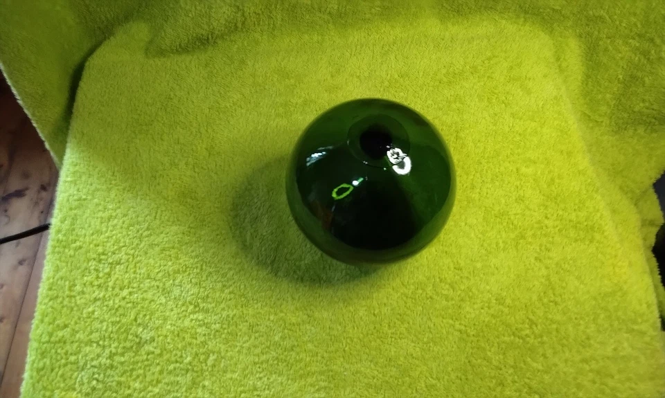 Vintage Green Glass Buoy - Image 2 of 2