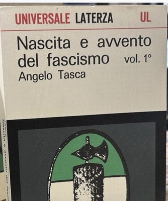 GEBURT UND ADVENT DES FASCHISMUS VOL 1 Engel Tasche und Laterza