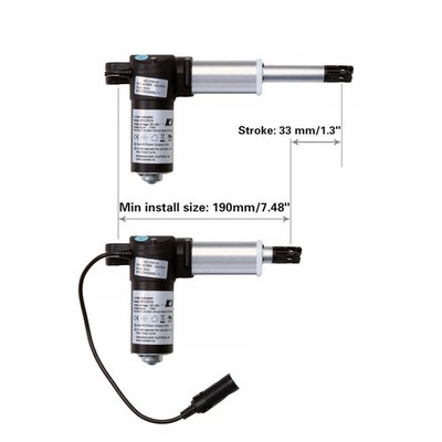 Motor Model KDYJT018 KDYJT018-130 Linear Actuator for Power Recliner Lift Chair