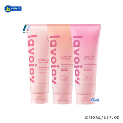 LAVOJOY Let It Glow Body Serum Evens Skin Tone Moist Smooth Anti-Aging 180ml