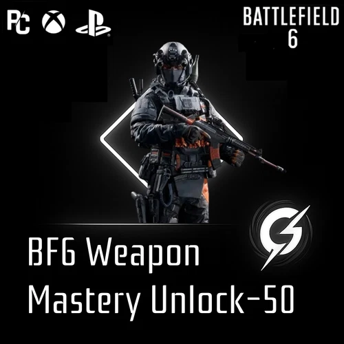 Battlefield 6  Weapon  Mastery Unlock-50 PS5 / XBOX / PC - WORKS WORLDWIDE