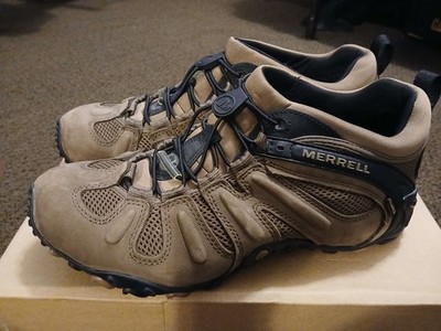 Merrell Chameleon Prime Stretch Olive Shoes! Size 9.5