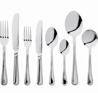 Judge bead 44 Piece Cutlery Set Stainless Steel Service for 6 Dishwasher safe