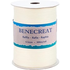 Raffia Ribbon 328 Yards 6mm Craft Yarn Paper Twine Gift