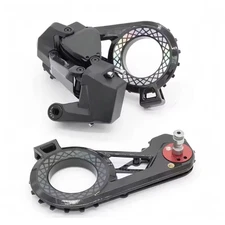 WHEELTOP Bicycle Guide Wheel Ceramic Bearing Carbon Fiber Guide Chain Plate