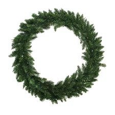 Northlight 6' Buffalo Fir Commercial Size Artificial Christmas Wreath - Unlit