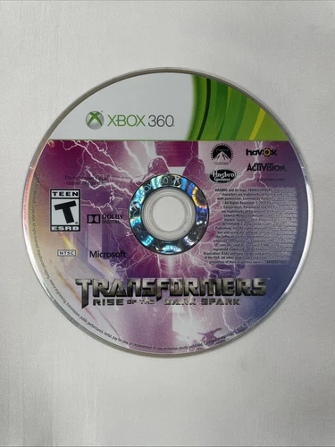 Transformers: Rise of the Dark Spark (Microsoft Xbox 360, 2014) Disc Only Tested - Picture 3 of 5