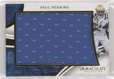 2016 Panini Immaculate Collegiate Jumbos Relics 28/99 Paul Perkins #29 0s5