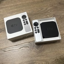 Apple TV 4K Media Streamer - 2nd Gen - 32gb - Wi-Fi & Ethernet - A2169 - Black