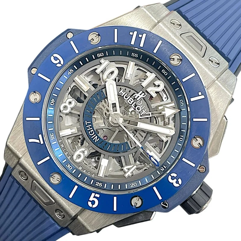 Hublot — HUBLOT Big Bang GMT 471.NL.7112.RX 45mm Silver Dial Automatic 2021 #OKW1493