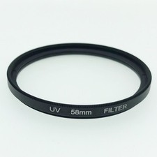 UV Filter Camera Lens Protector 52/55/58/62/67/72mm Dustproof and Sandproof