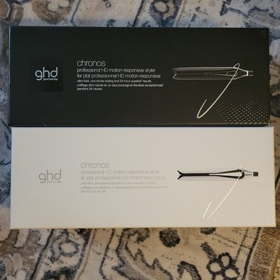 GHD Professional Chronos 1'' Styling Iron  Black NEW  *PICK WHITE OR BLACK - CZ