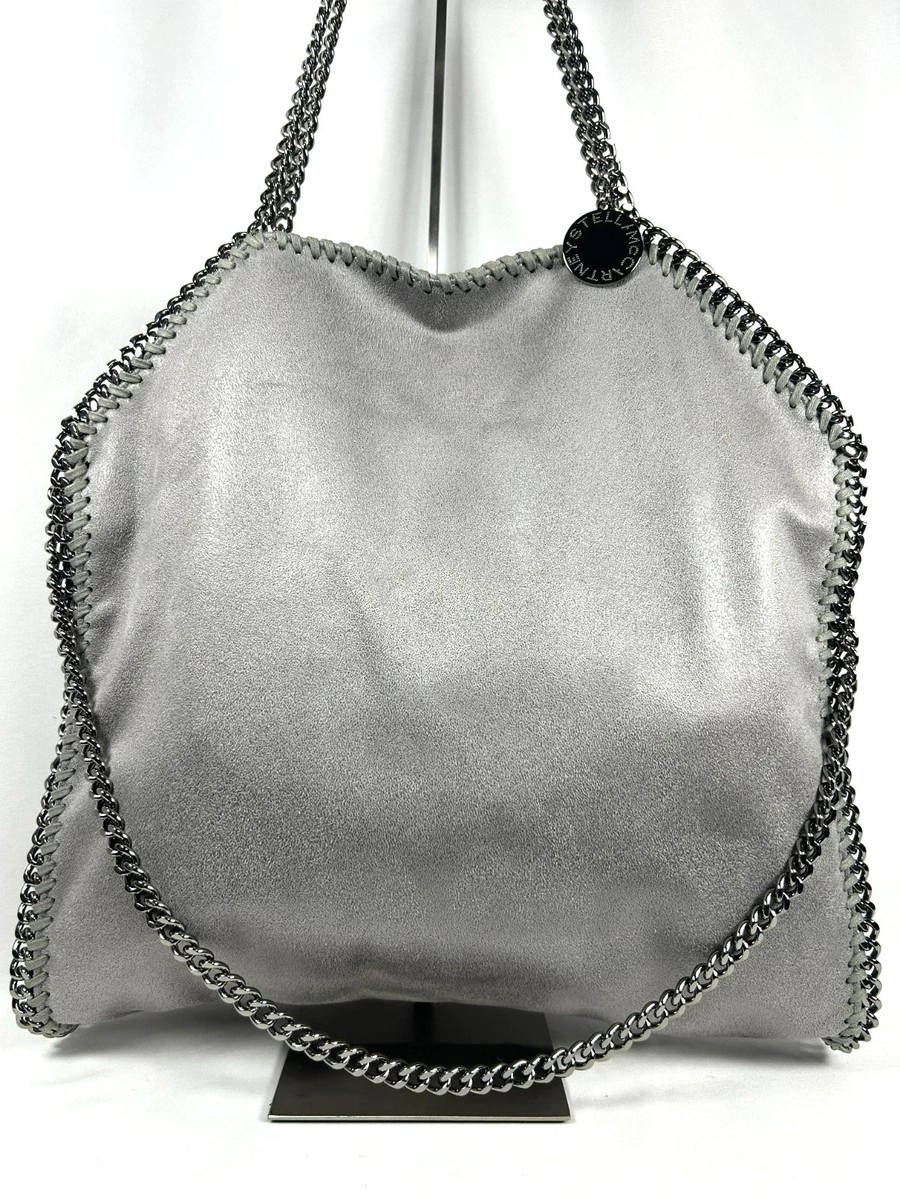 Stella mccartney falabella foldover bag Dark Gray 510440