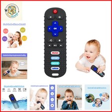 Baby Teething Toys, Soft Silicone Remote Control Teether for Babies 3 6 12 18...