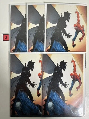 AMAZING SPIDER-MAN 42 JOHN ROMITA JR. VIRGIN VARIANT 1:100 NM LOT OF 5