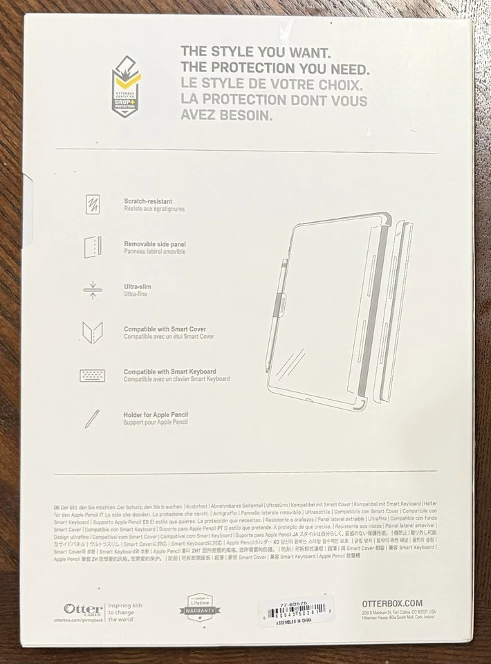 Otter Box Symmetry Series Clear iPad 10.2 inch Generation 7, 8, 9 See Details - Image 2 of 2