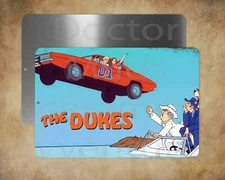 Dukes of Hazzard general lee old  lunch box style  image    8 x 12" metal sign