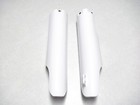UFO NOS FORK SLIDER PROTECTORS WHITE YA0382046 YAMAHA YZ 125 250 YZF WRF 250 450