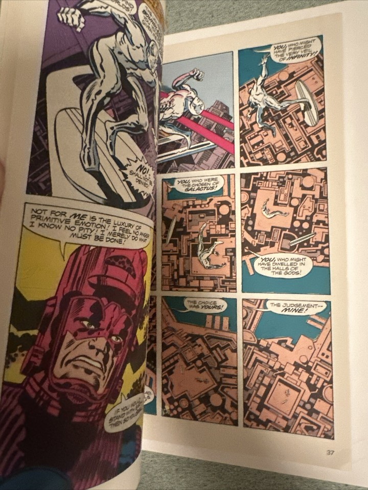 1ST PRINT The Silver Surfer Stan Lee & Jack Kirby TPB Fireside SC TPB