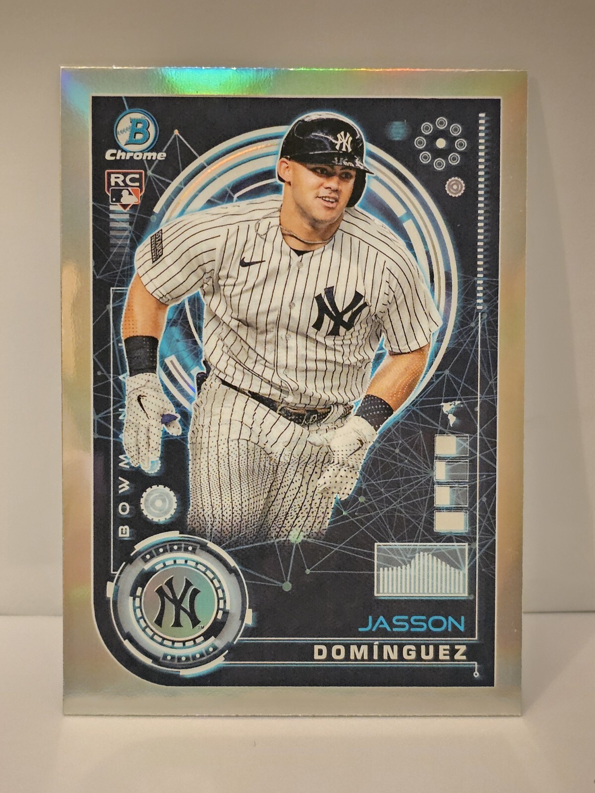 2024 Bowman AI Rookie Card RC Jasson Dominguez New York Yankees!  B11