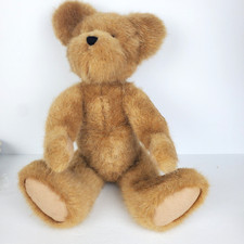 Vintage Boyds Bear Jointed Brown Teddy Stuffed Animal Plush Toy Bean Bag 12"