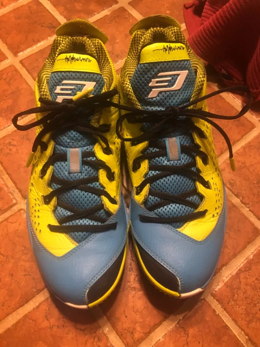 2013 Jordan CP3.VII Mens BB Shoes Lime Green Powder Blue Sz 8.5
