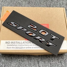 1PCS For Honda Accord 2.0T Sport Luggage Rear Trunk Lid Badge Nameplate Emblem