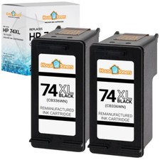 2PK Compatible With HP 74XL Black Ink Cartridge HP Officejet J5725 J5730 J5738