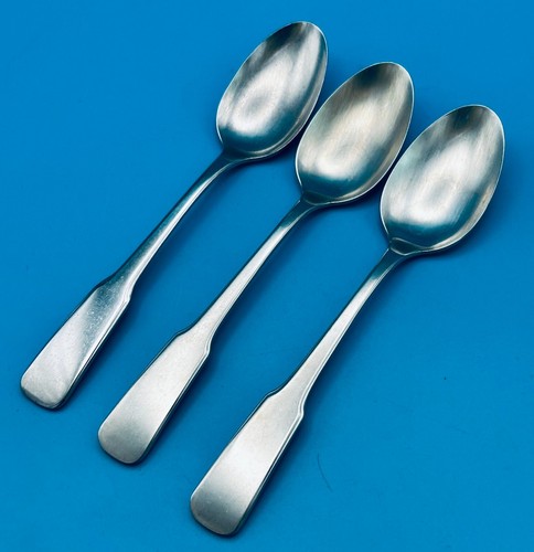 3 International Liberty Deluxe Teelöffel 6 1/4" Edelstahl Besteck Silberbesteck