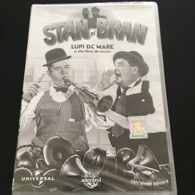 DVD Stan si Bran Lupi de mare si alte filme de succes Rumänisch/Englisch