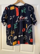 Vintage Dena Lauren Blouse size 1X Made in USA