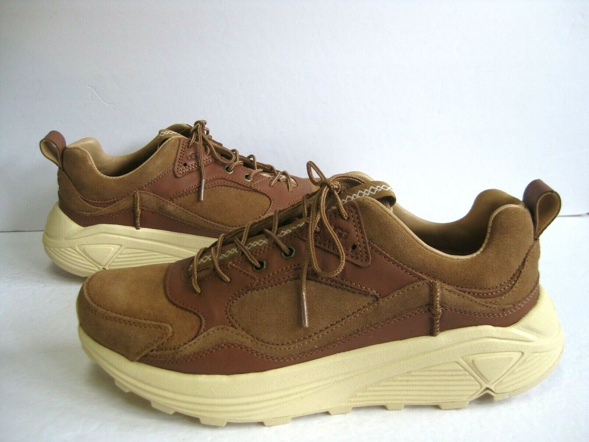 UGG MIWO TRAINER LOW MONO MEN SHOES SUEDE CHESTNUT US 11 /UK 10 
