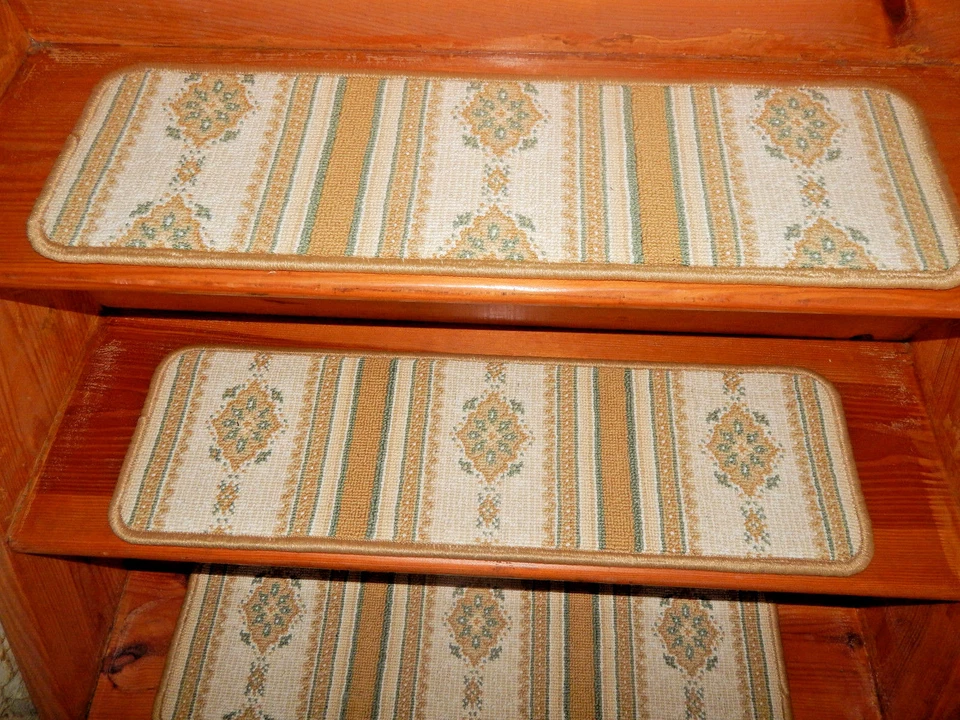 4 = Paso 9" x 30"" peldaños escalera escalera LANA TEJIDA Foto 2 de 4