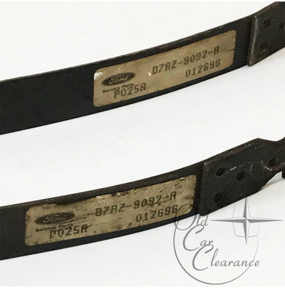 Lincoln Continental 1977-1979 par de correas para tanque de combustible (D7az9092a) nos Foto 4 de 4