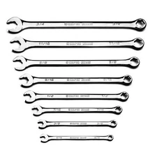 Capri Tools WaveDrive Pro Combination Wrench, Regular/Rounded Bolts, SAE Set