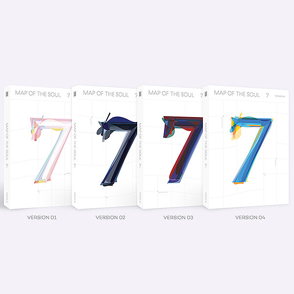 BTS [MAP Of THE SOUL:7] Album RANDOM CD+Photo Book+Lyric+Book+2