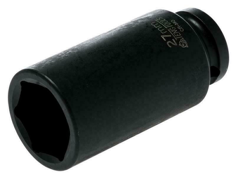 Teng Deep Impact Socket Hexagon 6 Point 1/2In Drive 27Mm TEN920627N