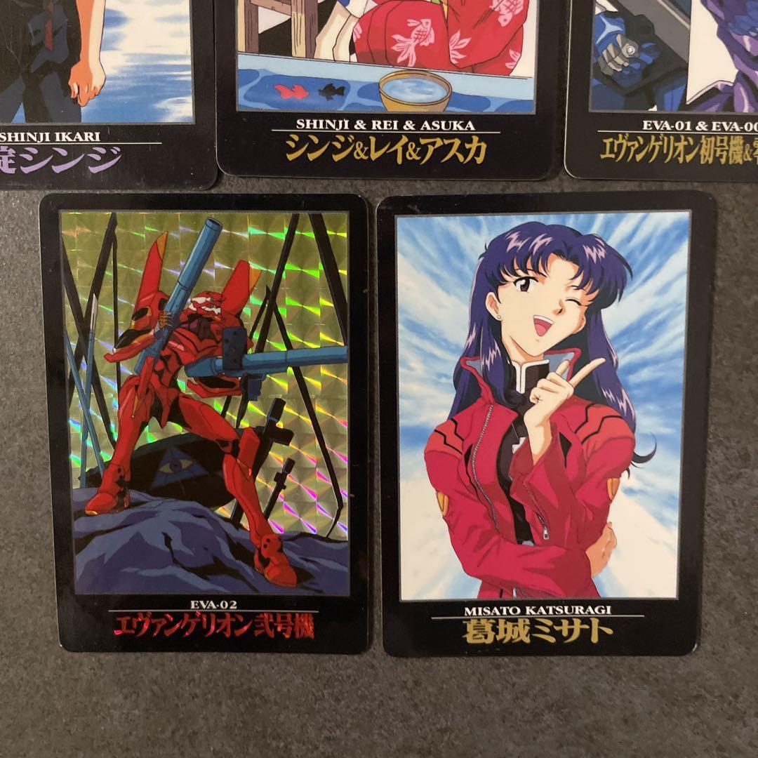 Neon Genesis Evangelion Carddas Shinji Rei Asuka Misato | eBay