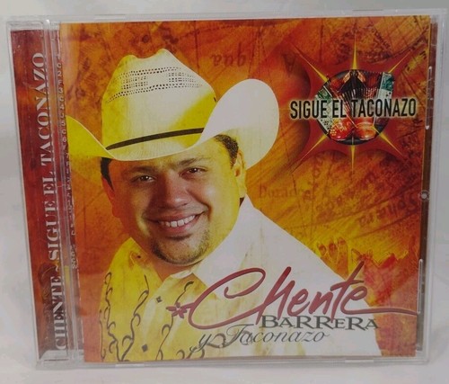 Chente Barrera: Sigue El Taconazo (CD). TEJANO MUSIC RARE OOP 🤠