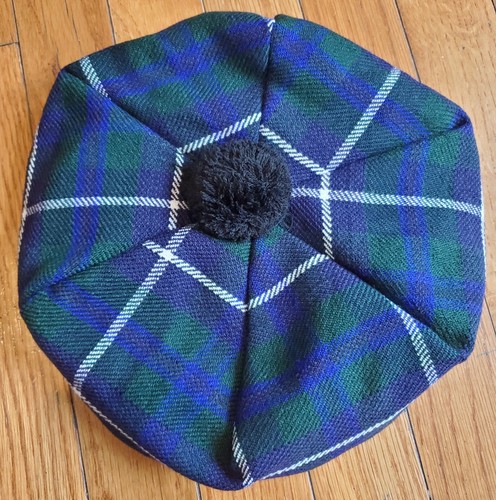 Hombre y Mujer Escocesa Tam O' Shanter Hat Tartan Scottish Tammy Cap One Size - Imagen 22 de 60