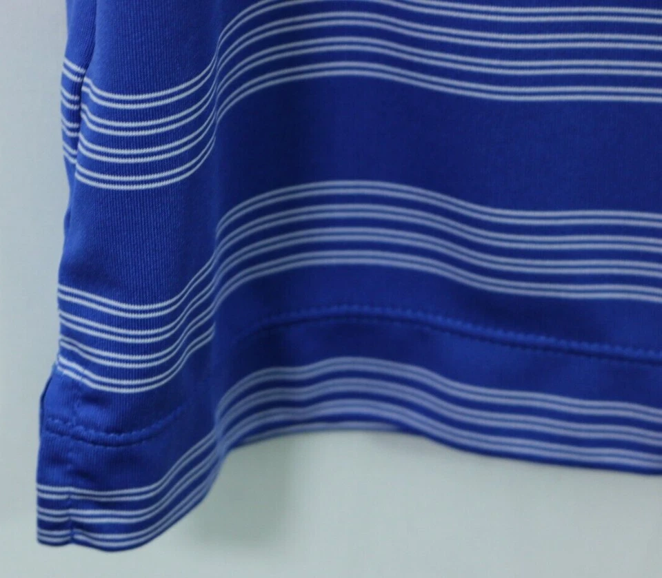 Рубашка с коротким рукавом Nike Golf Tour Performance Polo L Dri-Fit синие полосы - Изображение 4 из 4