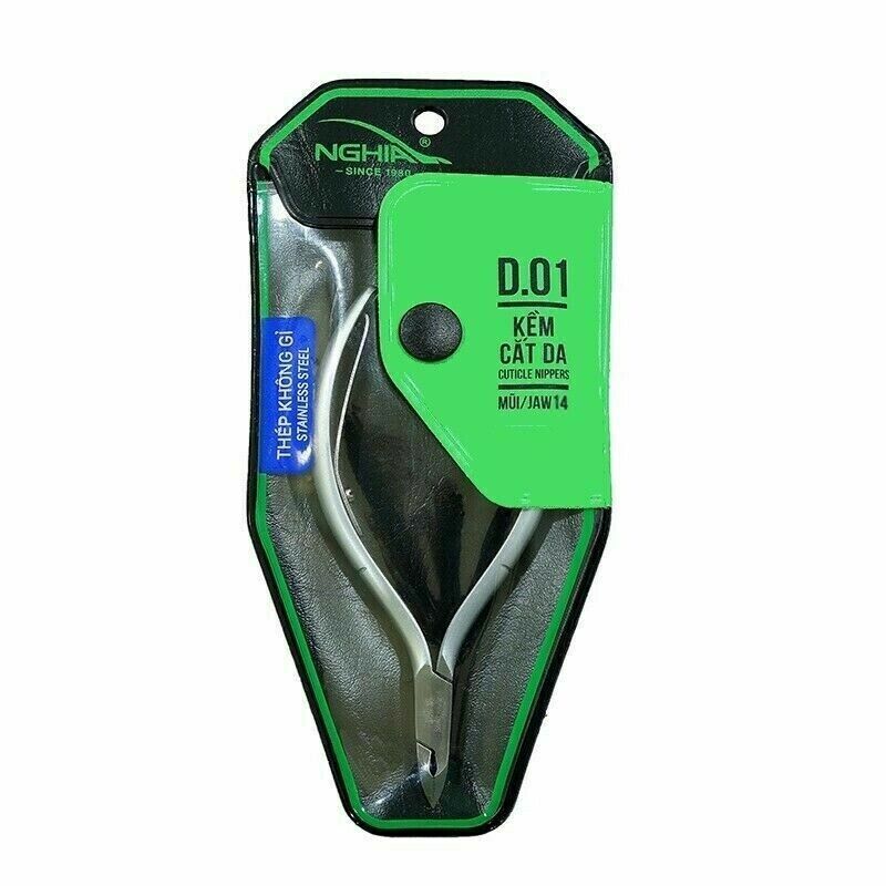 Nghia Cuticle Nipper D-01 Jaw 14 Nghia Cuticle Nipper D-01 Jaw 14