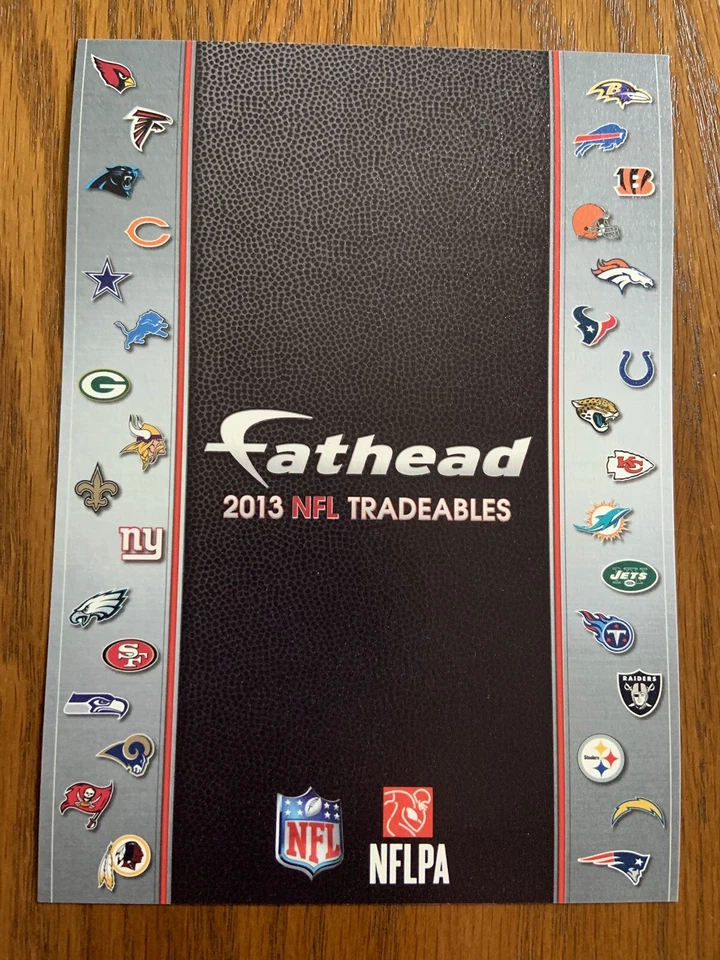 Mini tarjeta Fathead #69 L@@K de Marques Colston 2013 New Orleans Saints uni con logotipo Foto 2 de 2