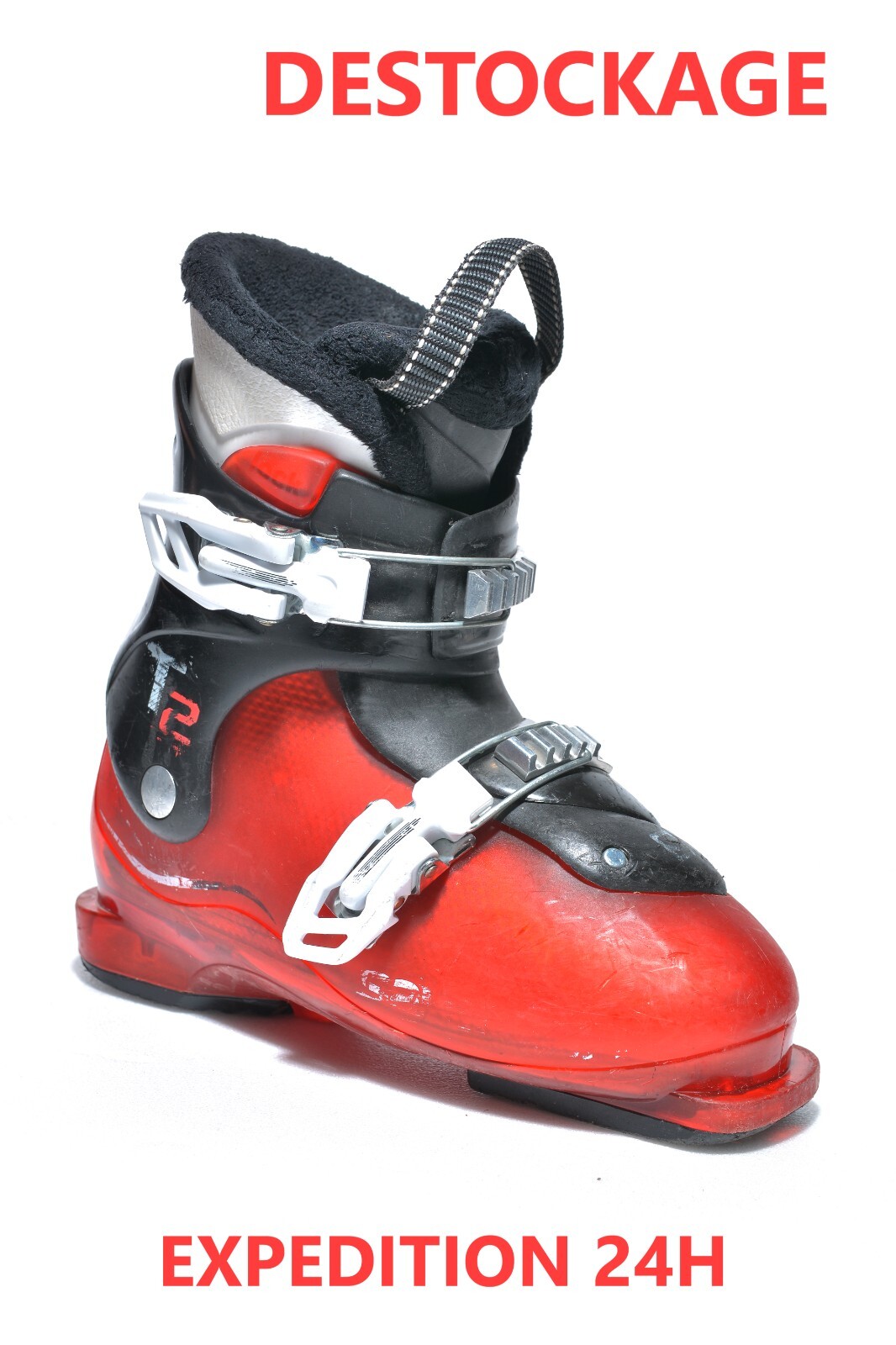 Scarpe Da Sci Bambino Usato Salomon " T2 " Taglia: 31 = Mondopoint: 20 foto 4