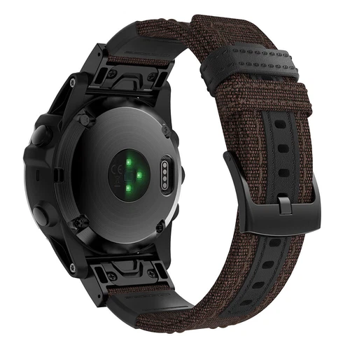 22mm Quick Fit Nylon Woven Watch Band Strap For Garmin Instinct 1 / Instinct 2 - Picture 11 of 19