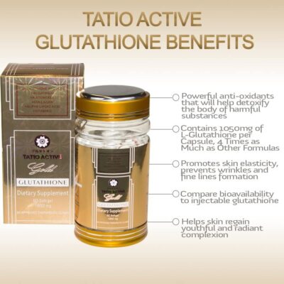 tatiomax gold glutathione 1800 mg review Tatiomax Glutathione Review Part 1 main image 0