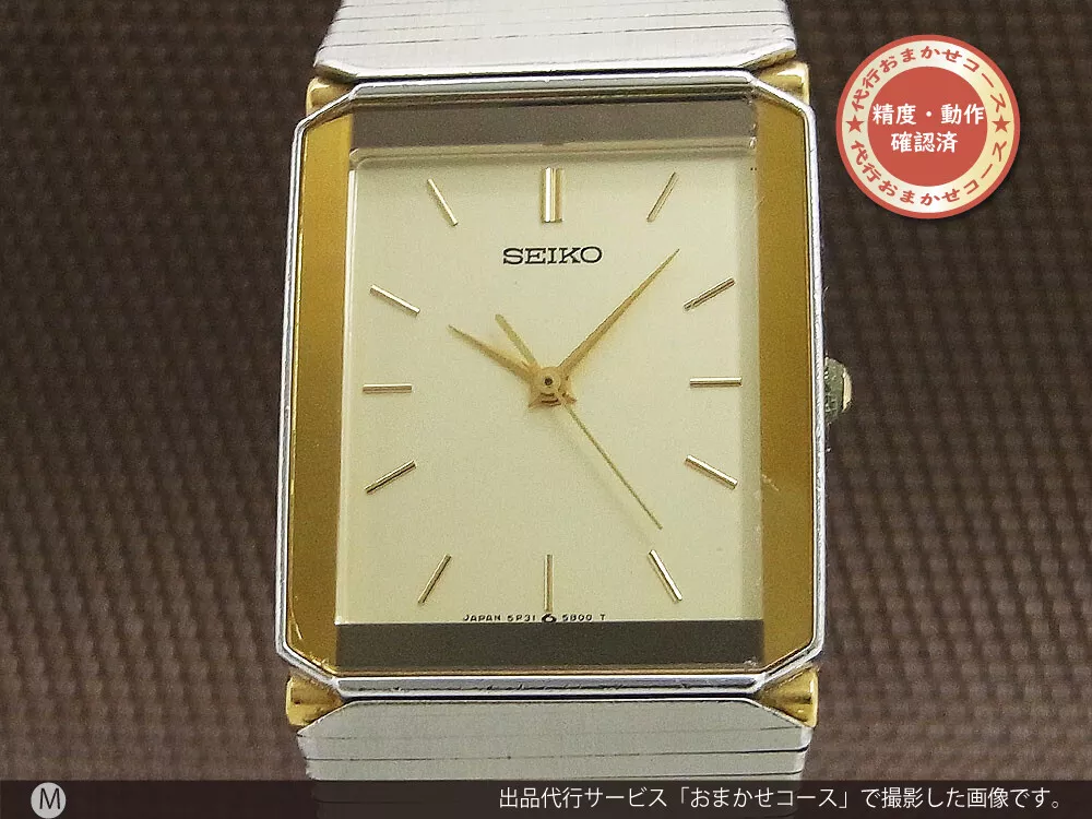 SEIKO クォーツ 5P31-5A80-