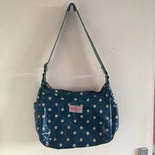 button spot curve shoulder bag