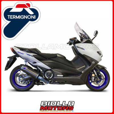 SCARICO COMPLETO TERMIGNONI - YAMAHA TMAX 560 530 2022- Y12609400BCC S. STEEL BL