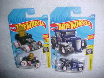 HW  ''SKULL SHAKER'' & ''GOTTA GO'' VHTF NEW MATTEL HOT WHEELS DIE CAST CARS 